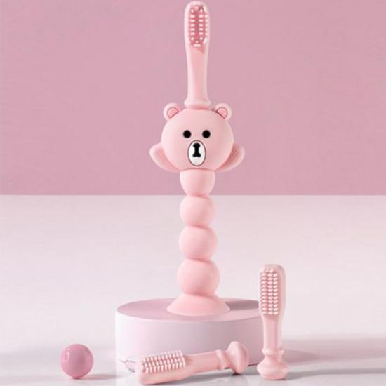 Food grade silicone baby toothbrush