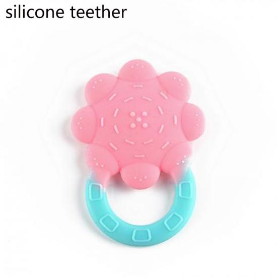 Baby bite silicone teether toy