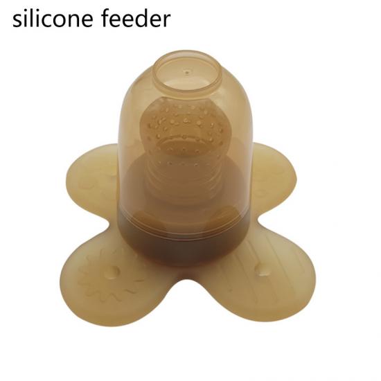 Baby bite silicone bag feeder