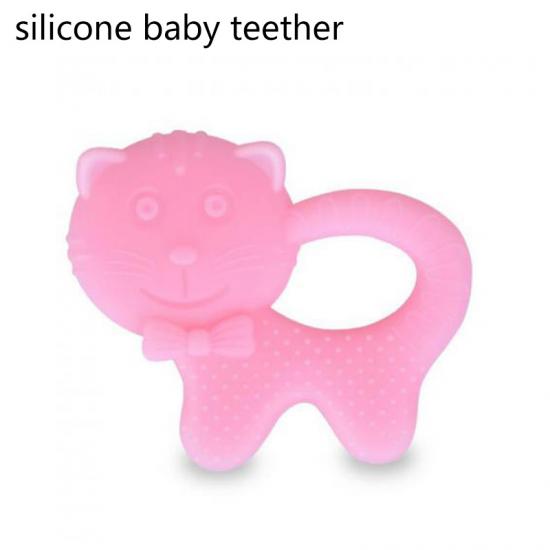 Baby bite silicone teether toy