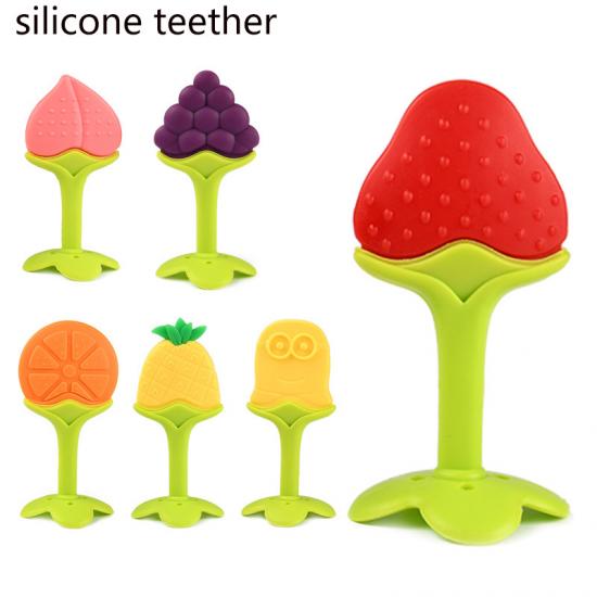 Baby bite silicone teether toy