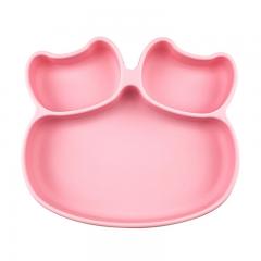 silicone plate with suction for kids