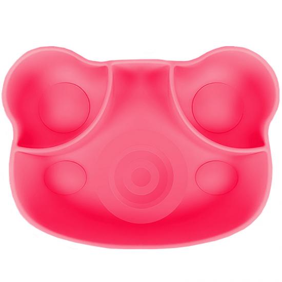 silicone plate with suction for kids