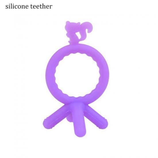 Baby bite silicone teether toy