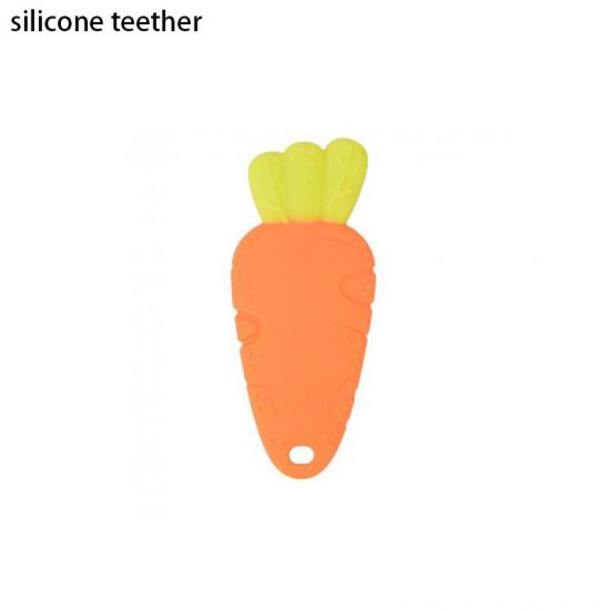 Baby bite silicone teether toy