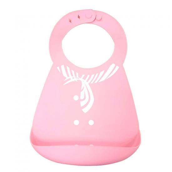 Food grade waterproof silicone baby bibs